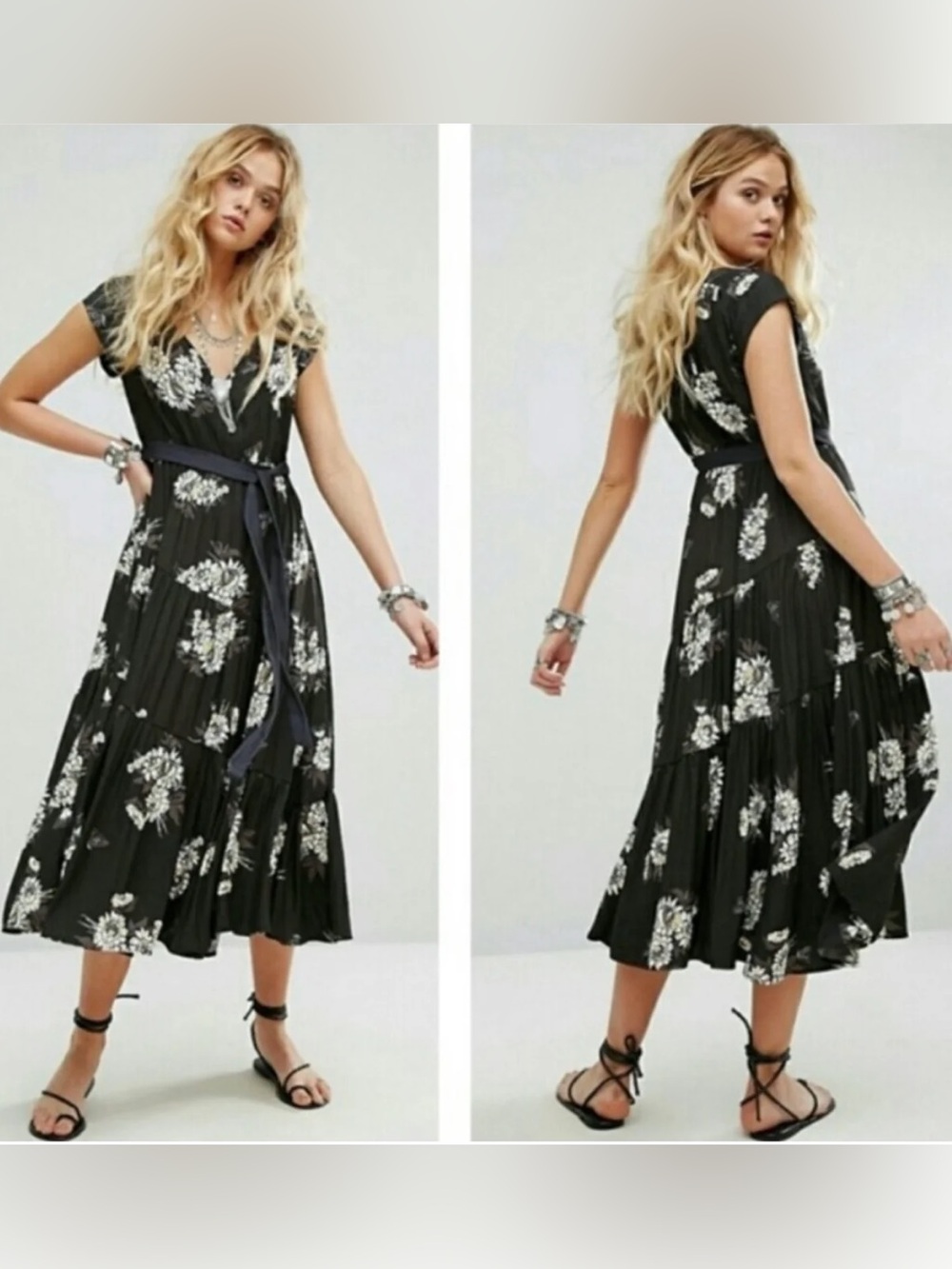 Free People All I Got Maxi Dress - Black